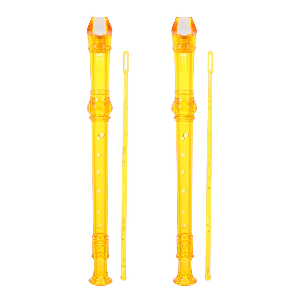 2Pcs Children Clarinet 8-Hole  - Soprano Recorder Plastic recension och pris