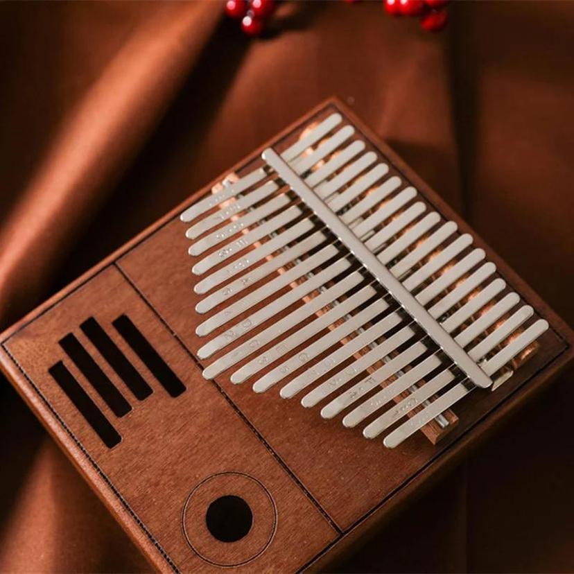 Retro Kalimba 17 Key Thumb Pia - Musical Instrument Box recension och pris