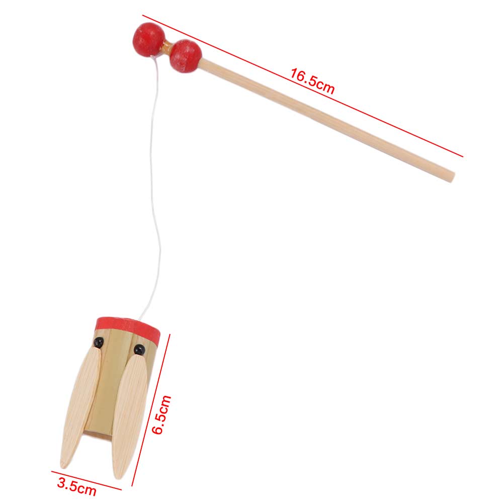 Traditional Chinese Bamboo Cic - A Musical Instrument You Shake recension och pris