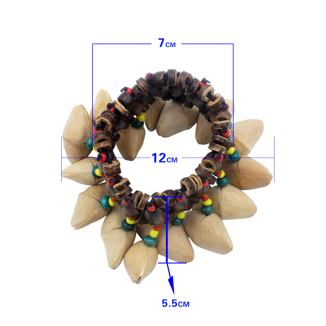 IRIN Nuts Shell Bracelet Handb - Djembe Hand Drum recension och pris