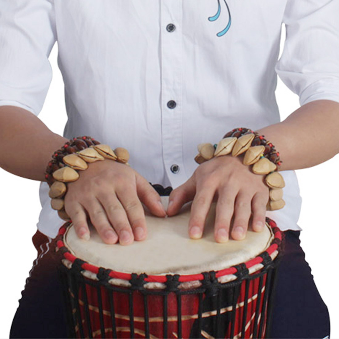 IRIN Nuts Shell Bracelet Handb - Djembe Hand Drum recension och pris