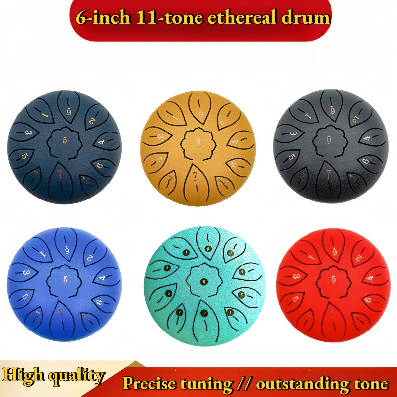 Instrument Ethereal Drum 6 Inc - Tongue Drum Steel recension och pris