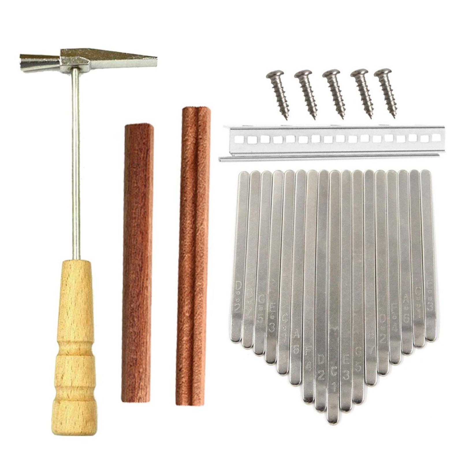 DIY Kalimba Thumb Piano 17 Key - Musical Instrument Repairs recension och pris