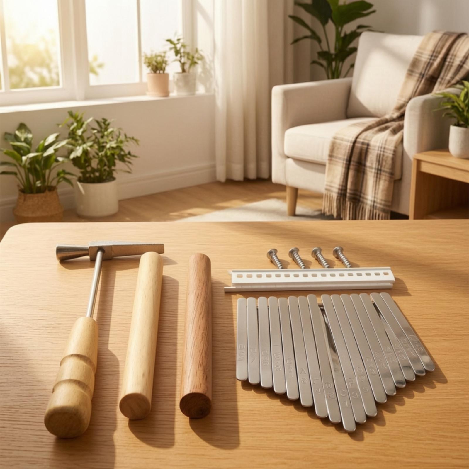 DIY Kalimba Thumb Piano 17 Key - Musical Instrument Repairs recension och pris