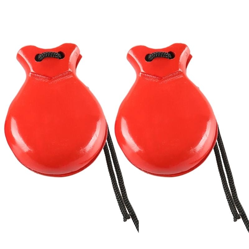 2Pcs Traditional Castanet Wood - Castanet Flamenco recension och pris