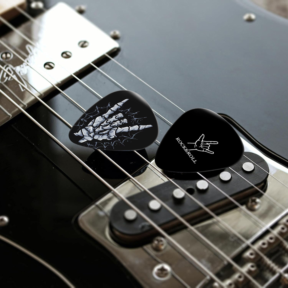 12 Pieces Guitar Picks 0.46mm  - Musical Instrument Organ recension och pris