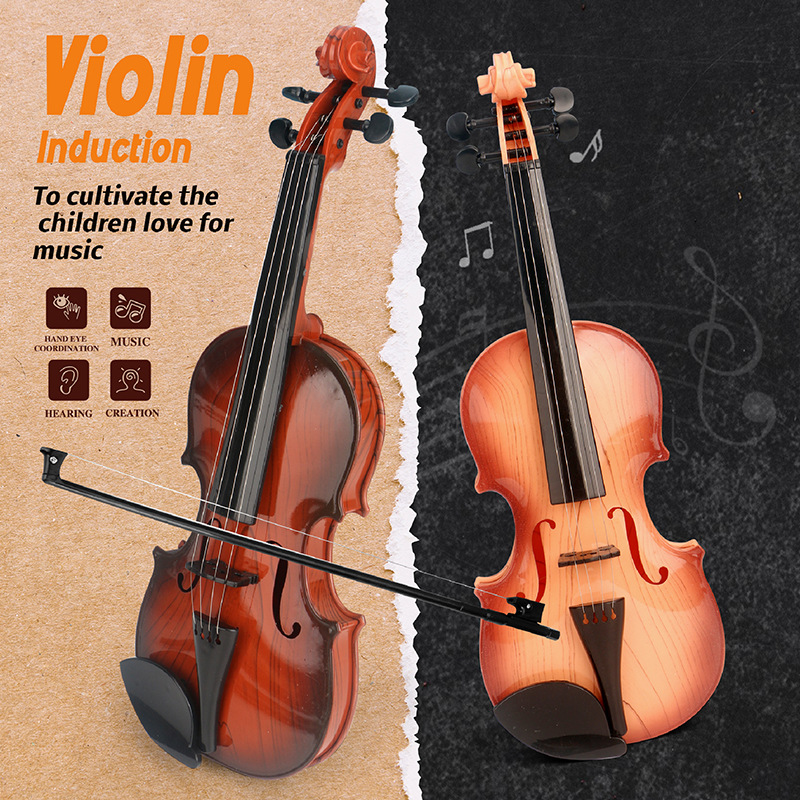 Acoustic Violin Toys Adjustabl - Musical Instrument Harmonium recension och pris