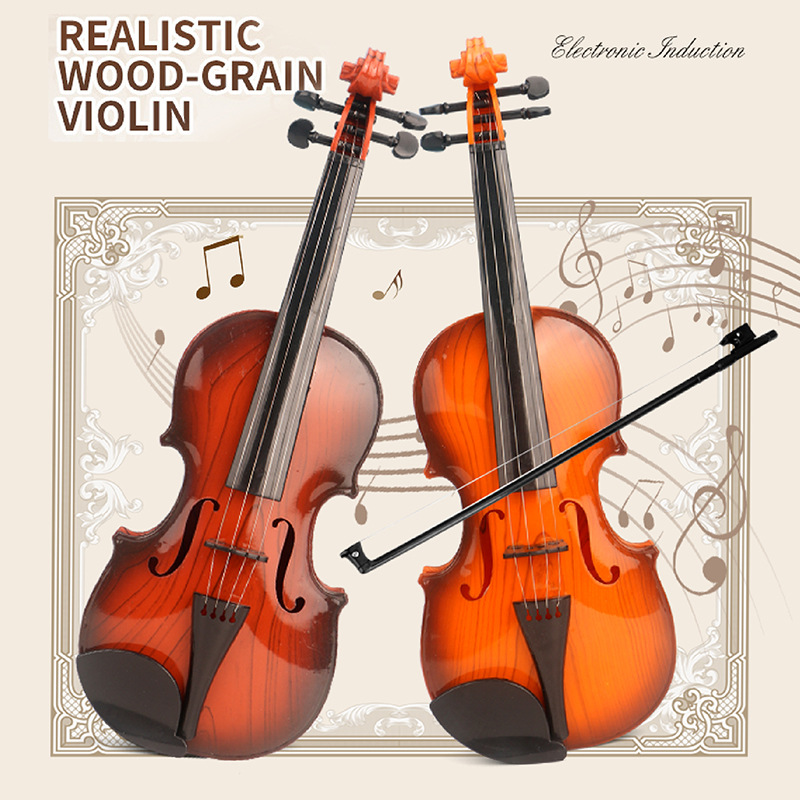 Acoustic Violin Toys Adjustabl - Musical Instrument Harmonium recension och pris
