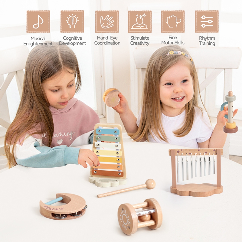 1Set Musical Instruments With  - Musical Instrument Harmonium recension och pris