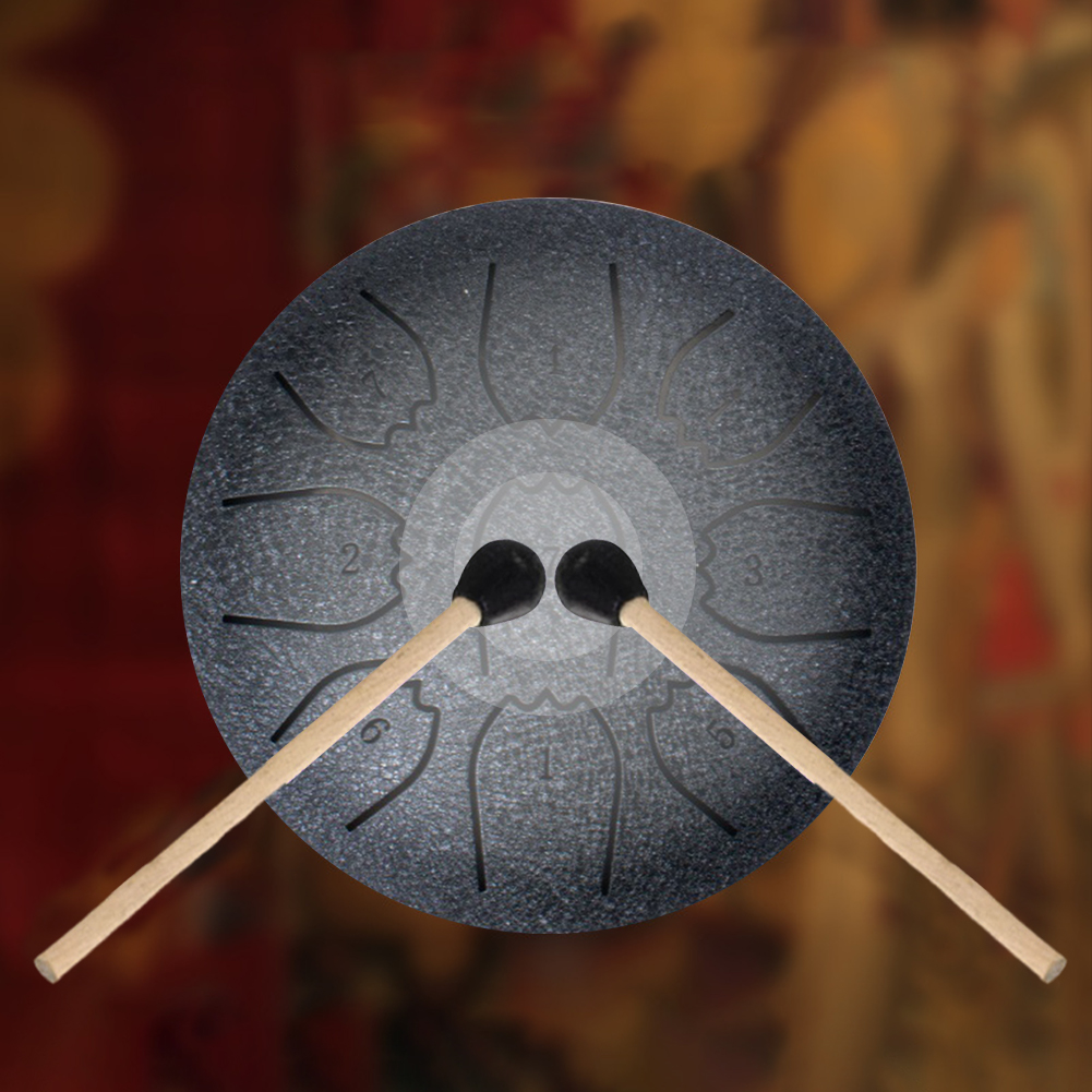 Rain Drum 4 Inch 9 Notes Water - Tongue Drum Steel recension och pris