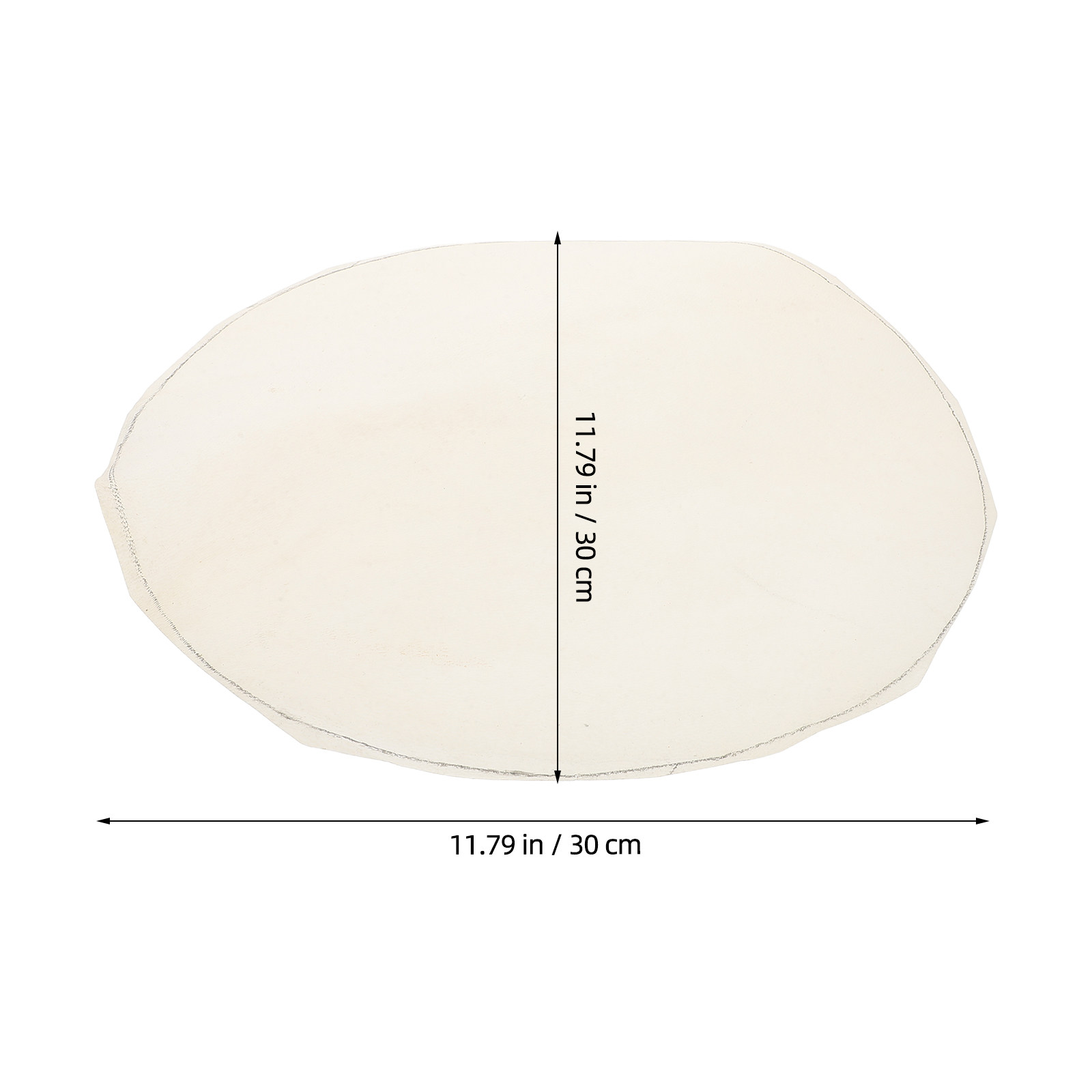 2Pcs 30Cm Natural Raw Goat Ski - Djembe Hand Drum recension och pris