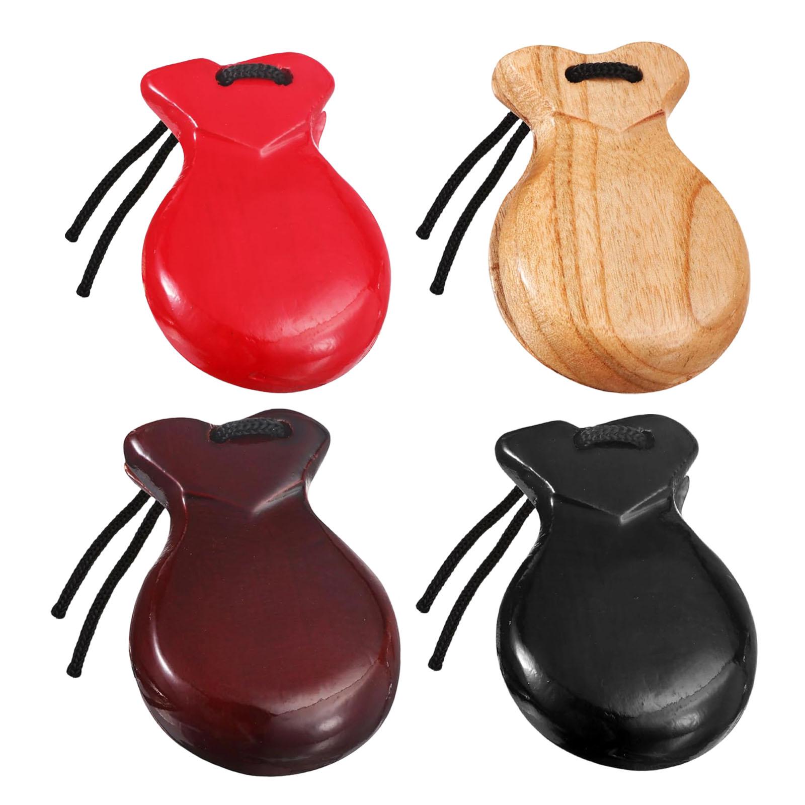 2Pcs Wood Spanish Castanets Pe - Castanet Flamenco recension och pris