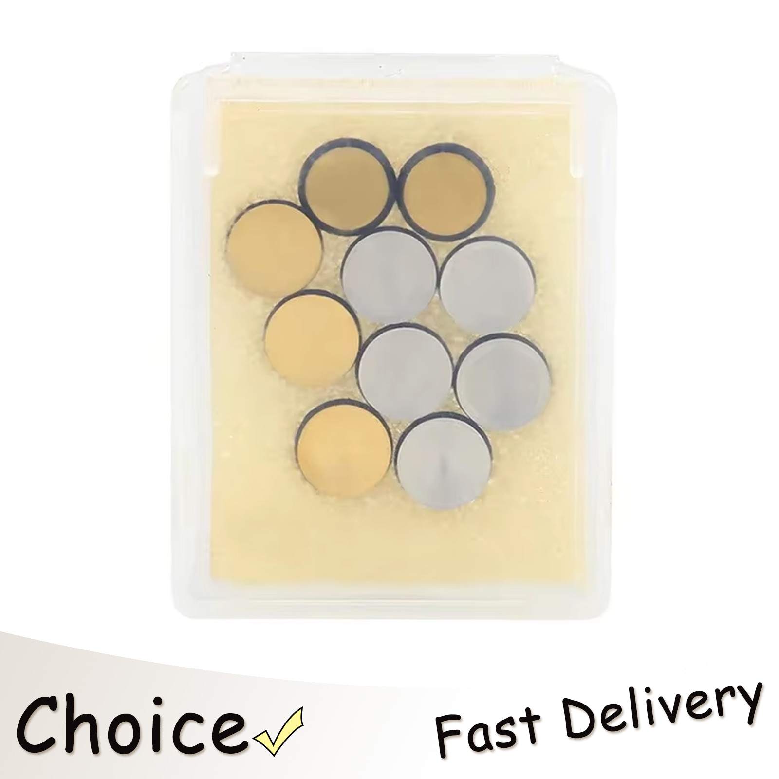 10 Pcs/Set Flute Sound Hole Pl - Musical Instrument Piccolo recension och pris