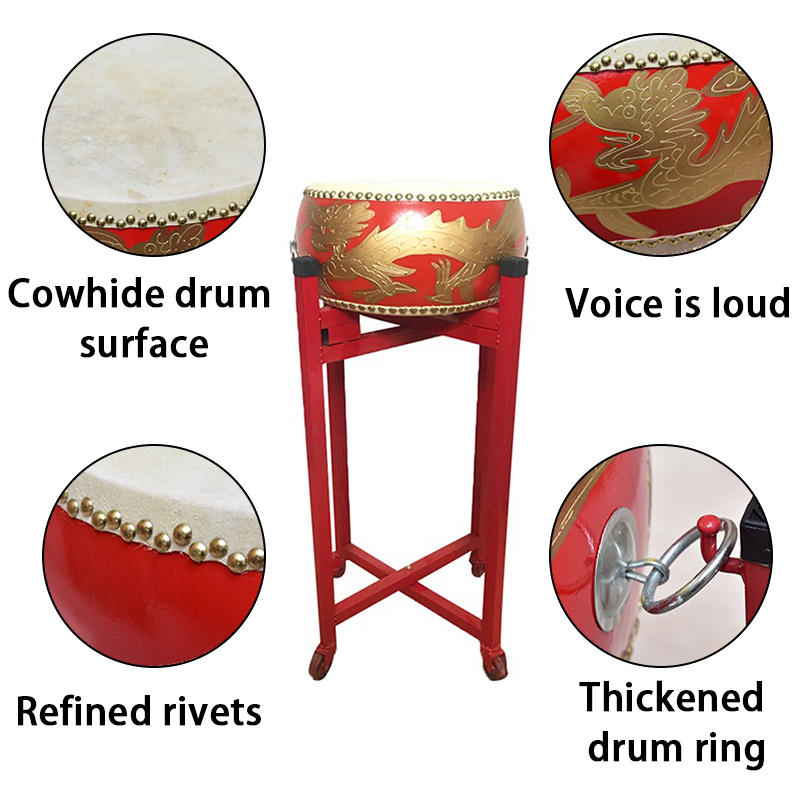 8/10/16 Inch Drum Chinese Cowh - Musical Instrument Harmonium recension och pris