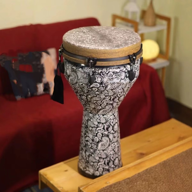12inch Eco Friendly Wooden Dje - Djembe Hand Drum recension och pris