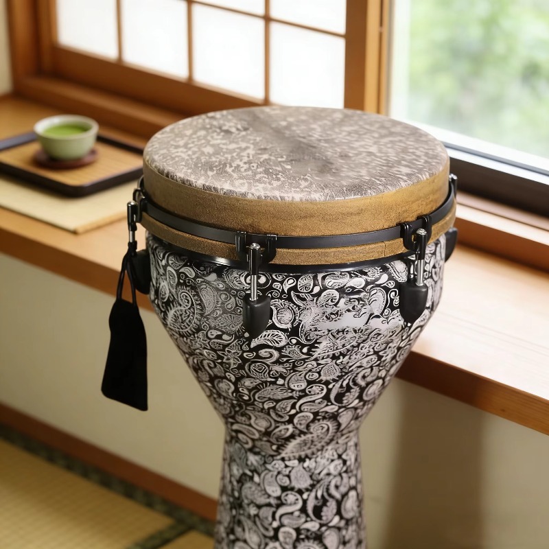 12inch Eco Friendly Wooden Dje - Djembe Hand Drum recension och pris