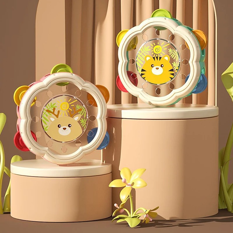 Hand Drum Toy For Baby Toddler - A Musical Instrument You Shake recension och pris
