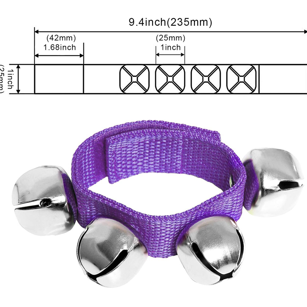 Jingle Bells Wrist Band Jingle - A Musical Instrument You Shake recension och pris