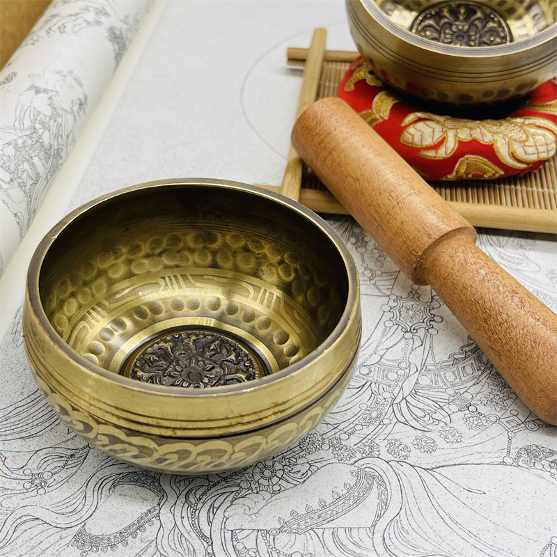 Tibetan Singing Bowl Brass San - Tibetan Singing Bowl recension och pris