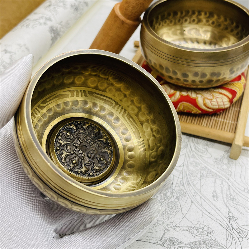 Tibetan Singing Bowl Brass San - Tibetan Singing Bowl recension och pris