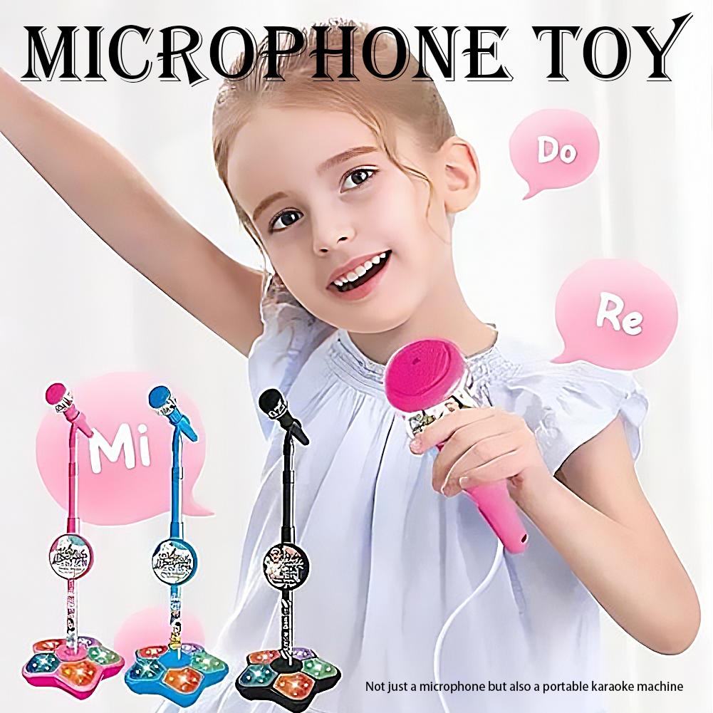 Kids Microphone with Stand Kar - Song With Musical Instrument recension och pris