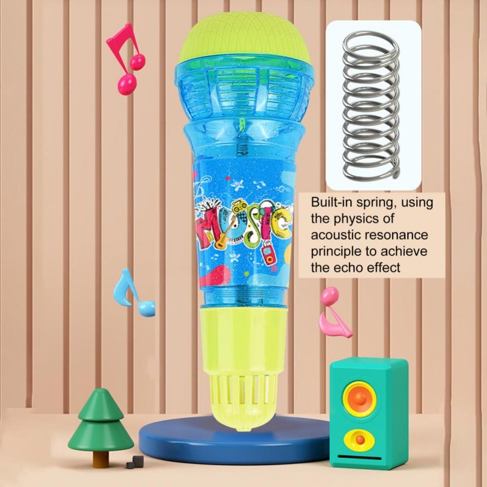 Funny Plastic Echo Microphone  - Song With Musical Instrument recension och pris
