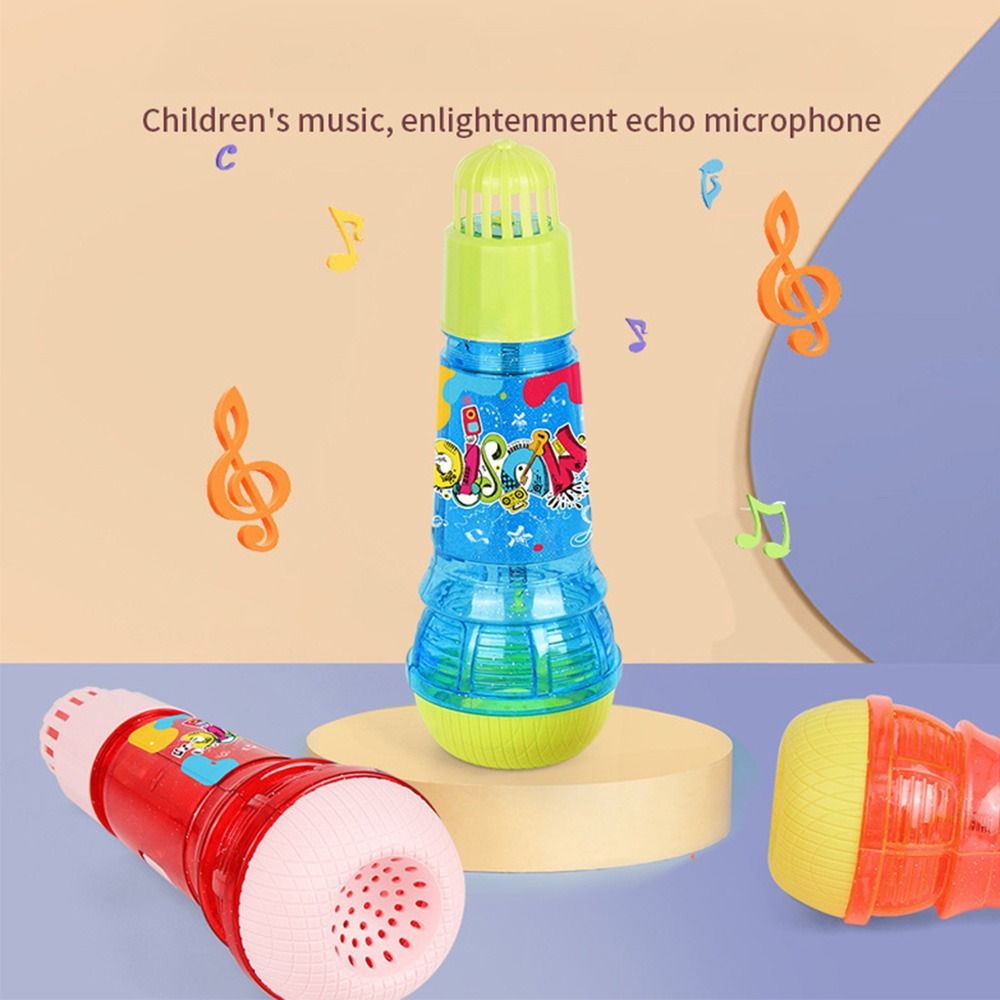 Funny Plastic Echo Microphone  - Song With Musical Instrument recension och pris