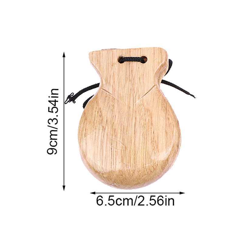 2Pcs Traditional Castanet Wood - Castanet Flamenco recension och pris