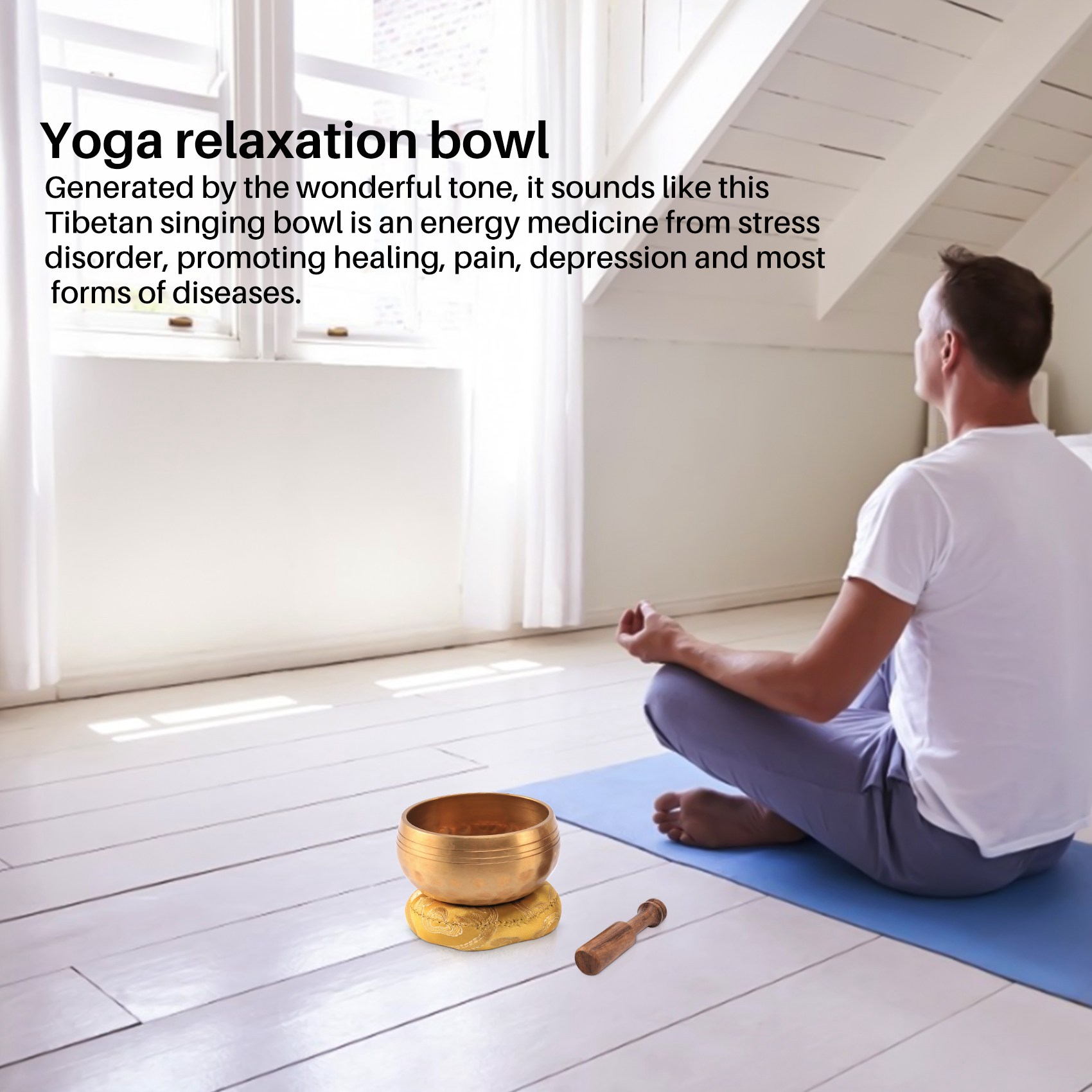 ABYM 3.2 Inch Tibetan Singing  - Tibetan Singing Bowl recension och pris