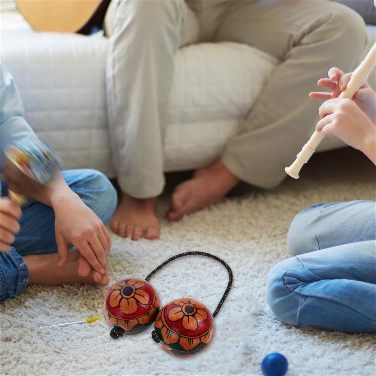 【HOT!TURE】Hand Drawn Maracas M - A Musical Instrument You Shake recension och pris